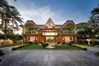 Clubhouse amenity at Godrej Raipur Plots
