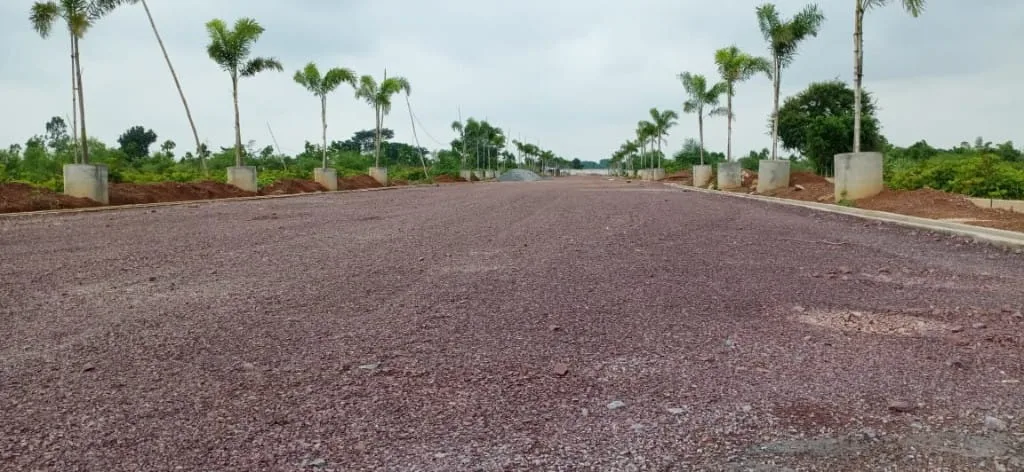 Wide internal roads at Multi Sports City township